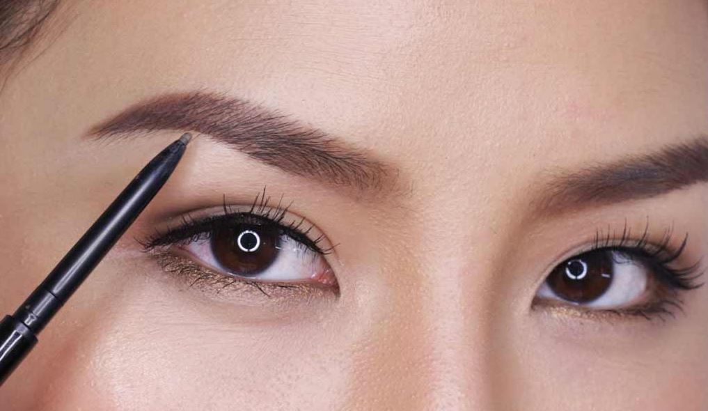 Brushing Eyebrows